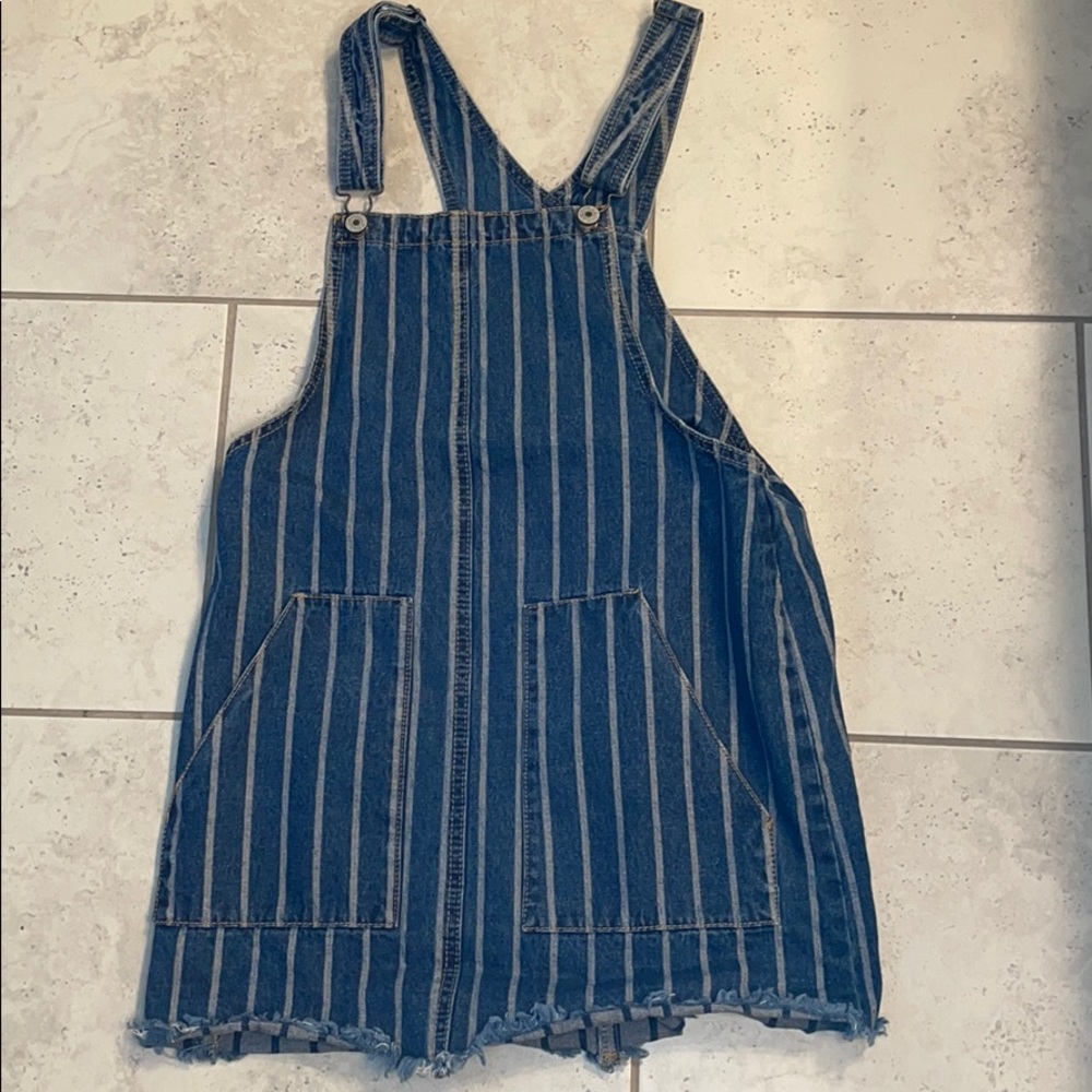 Overall Jean Dress - Picture 2 of 4